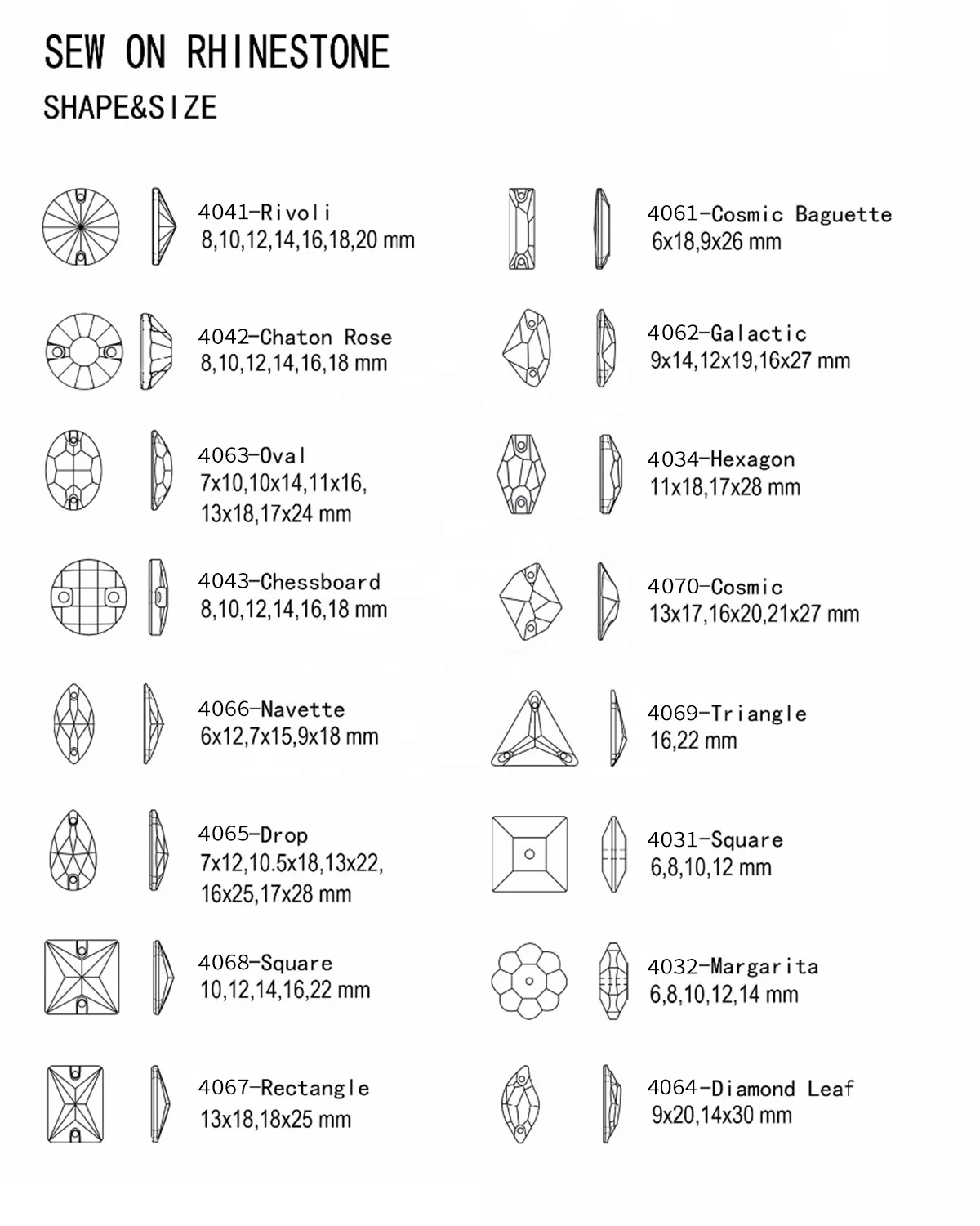 Dongzhou High quality flatback rhinestones AB color sew on crystal wholesale crystal beads for garment shoes sewing accessories