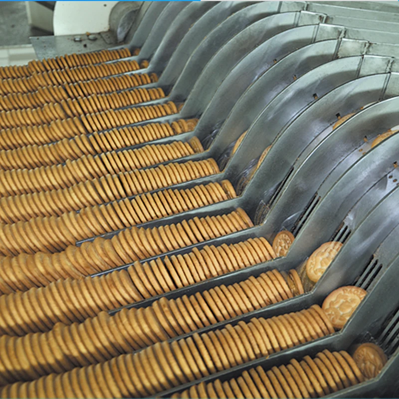 Biscuit making machine Stacker(star wheel and Discrepancy speed)finishing machinery