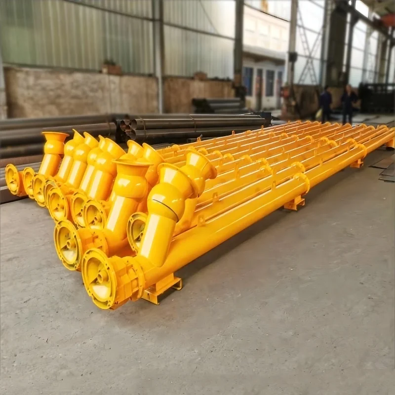 Hot Sale LSY273 Eight Meters Stainless Spiral Feeder Sand Screw Conveyor for Cement