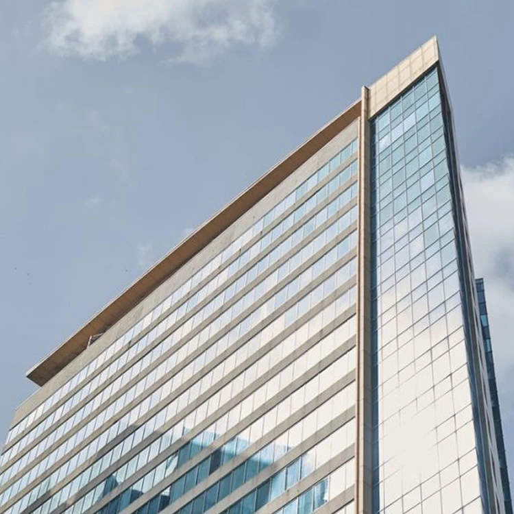 Внешнее здание SZG фасад из двойного стекла алюминиевая палочка и неитизированная система навесных стен