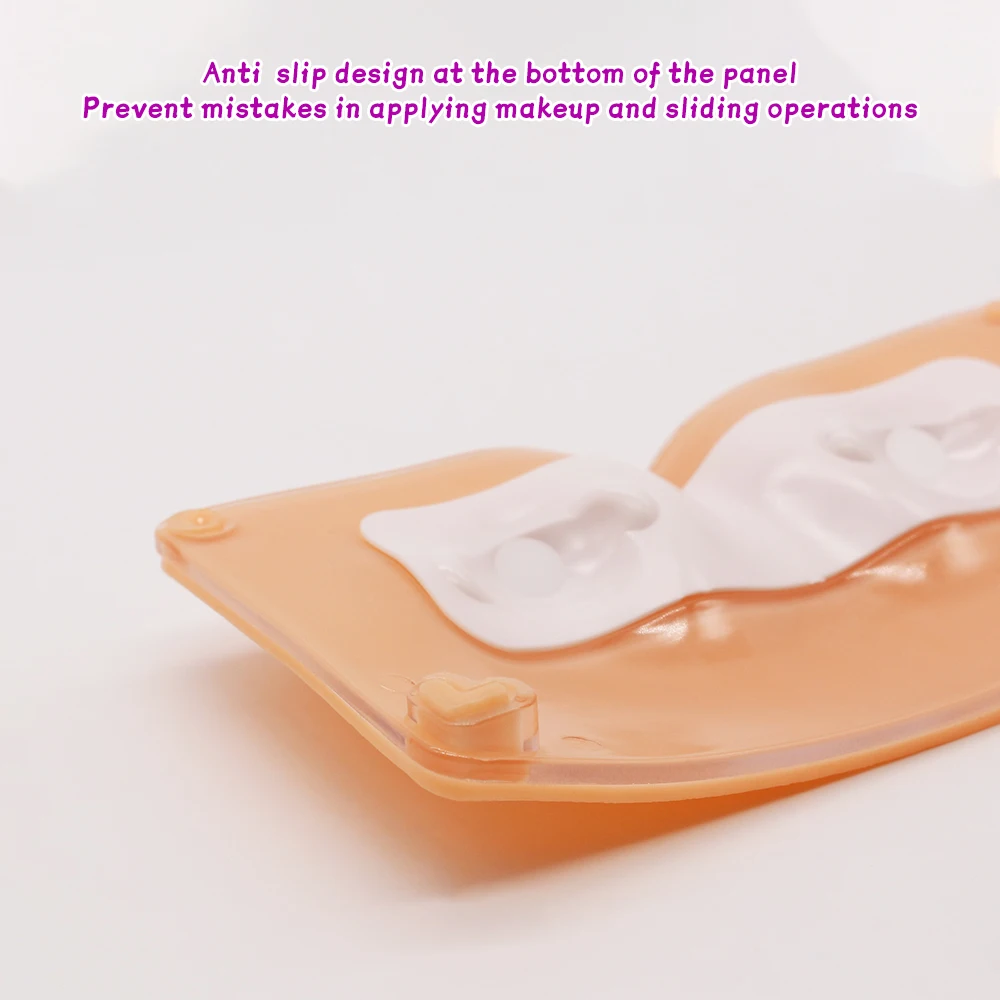 Wholesale Reusable 5D makeup practice board silicone Eye Makeup Practice Board silicone Face For Makeup Beauty Academy