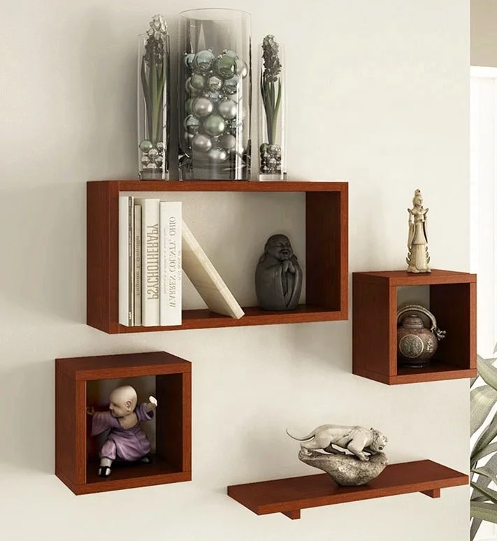 Floating Square Wall Shelves For Wall Decor