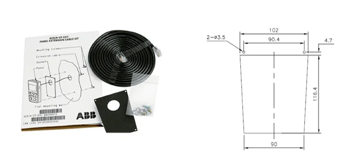 Original ACS510-01-03A3-4 Inverter AC Drive ACS510-01-05A6-4 Abbs ACS510-01-05A6-4 original factory