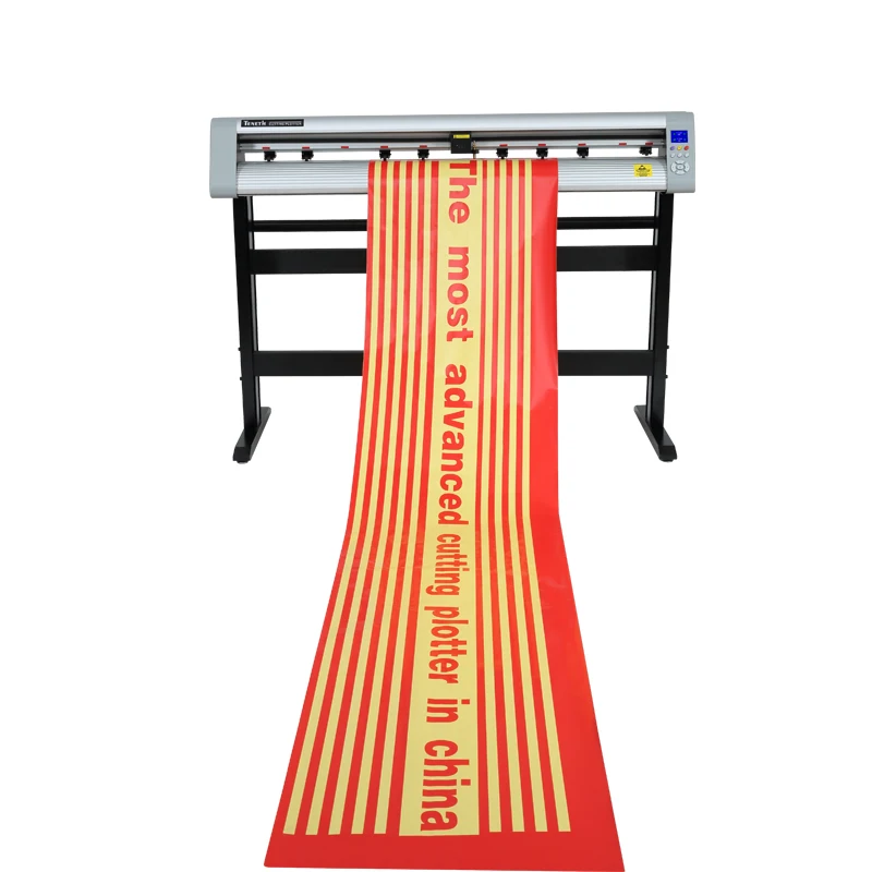 Wholesale Teneth Reflective Film Graphtec Cutting Plotter Machine Automatic Contour Cutter For Advertising And Factory Use