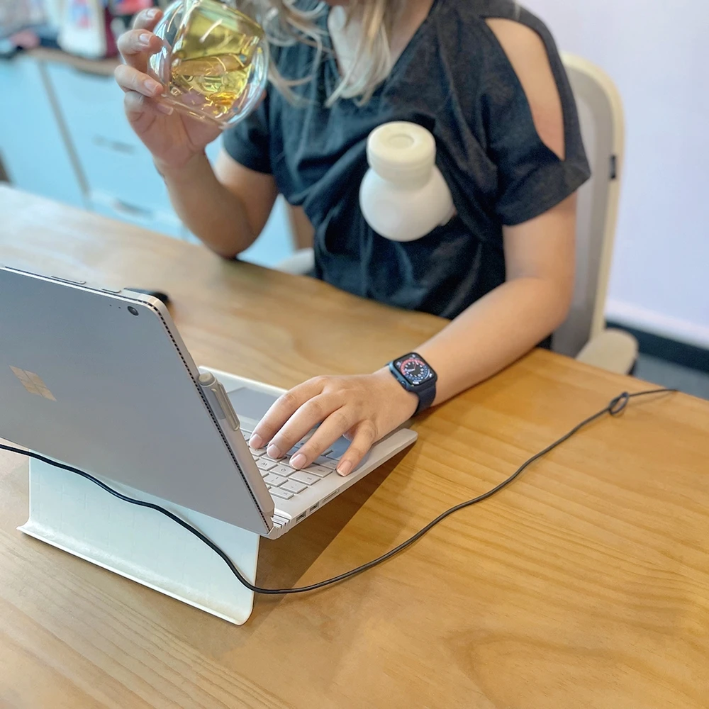 USB Rechargeable Hands-Free Electric Breast Pump Silent Wearable Automatic Milker Portable Baby Breast pump