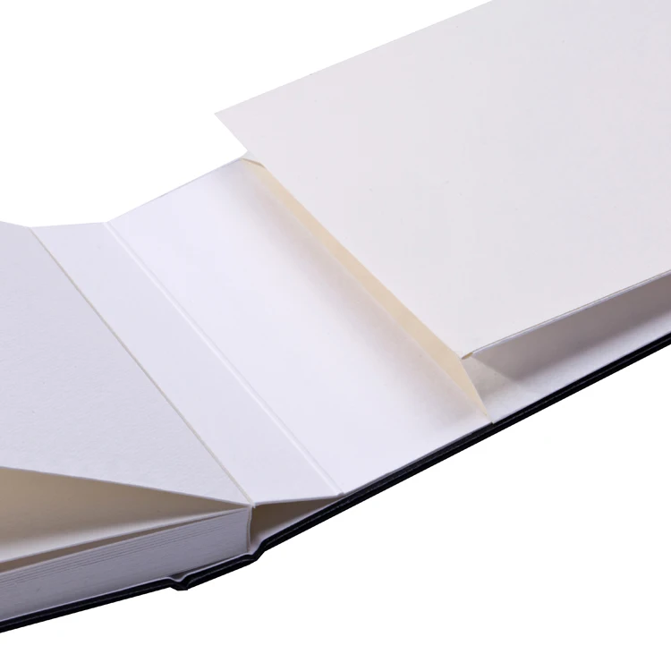  custom hardcover perfect binding genuine leather cover 300g 100% cotton fabriano watercolor paper