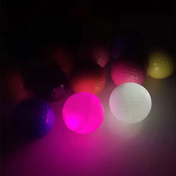 Personalised  wholesale bulk custom 2 layer colored golf ball Promotional Products golf driving range balls