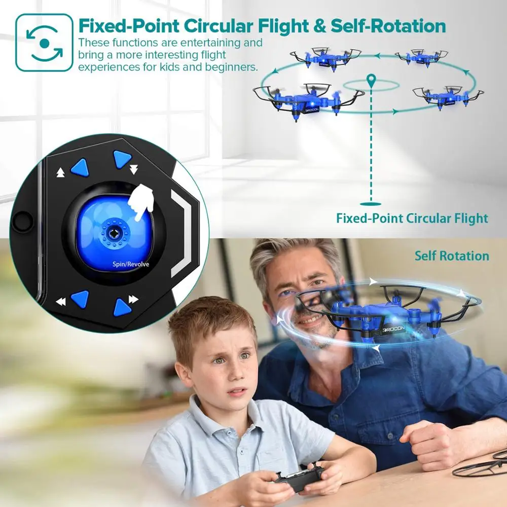 Pocket Battery Flying Helicopter Kids RC Very Mi Mini Drone