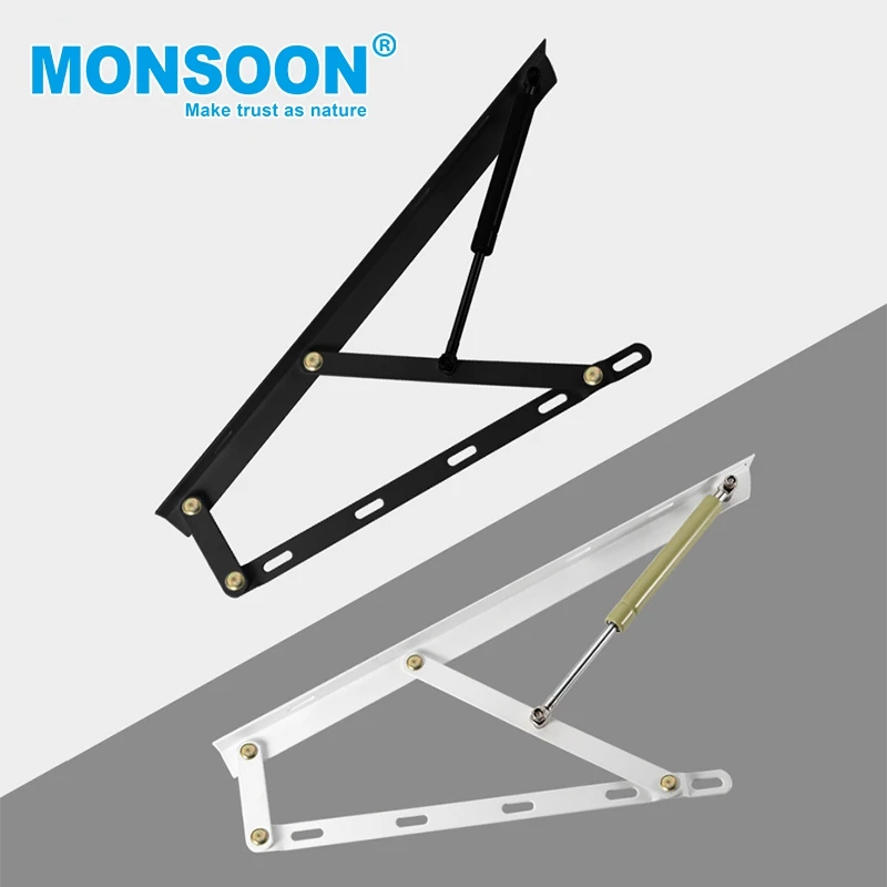 furniture adjustable sofa bed hinge gas damper spring lift hydraulic gas strut stay buffer cabinet Hydraulic Bed Lift