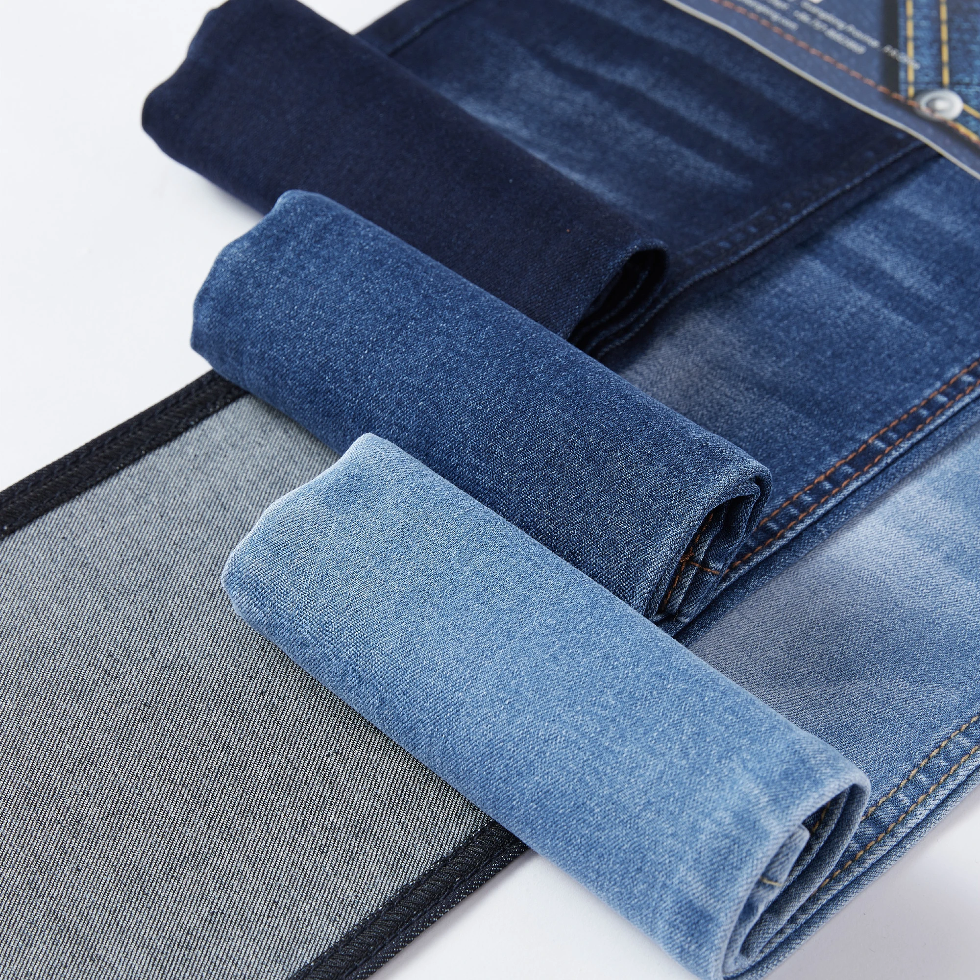 factory price jeans fabric GL7113A indigo denim fabric dye price for japanese