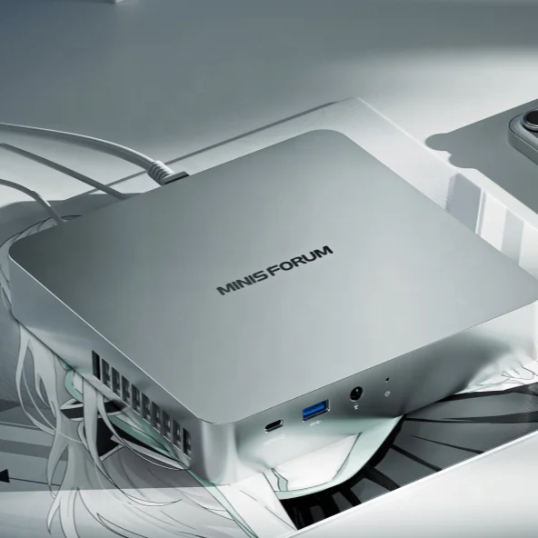 MINISFORUM TH80 Inter Core i7 11th 8 Cores 16 Threads UHD Graphics Processor Portable Computer WIFI HD-MI Windows 11 Mini PC