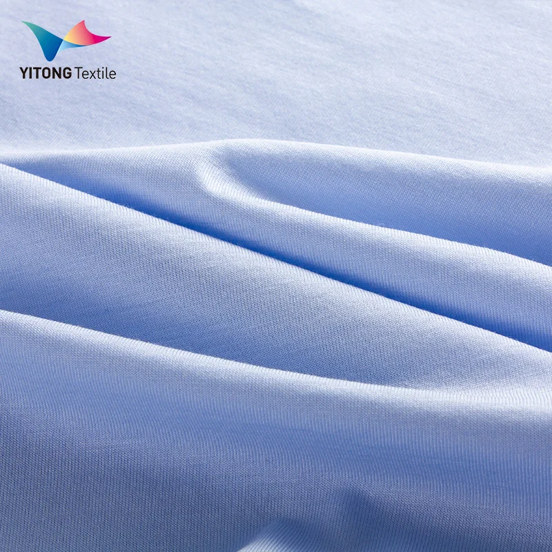 High Quality 40S/1 Mercerized Cotton Jersey Fabric 50% Cotton 50% Modal Fabric for Tshirt Clothing