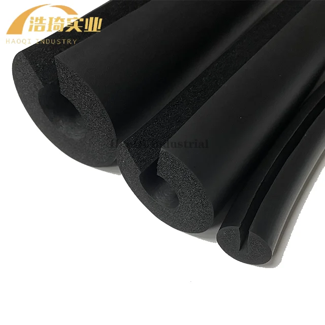 High hardness protective foam nbr epdm tube Mouth foam