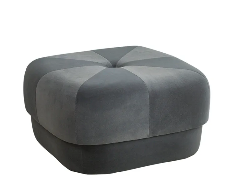 Контурная Кнопка Tufted куб бархат османский зеленый для продажи