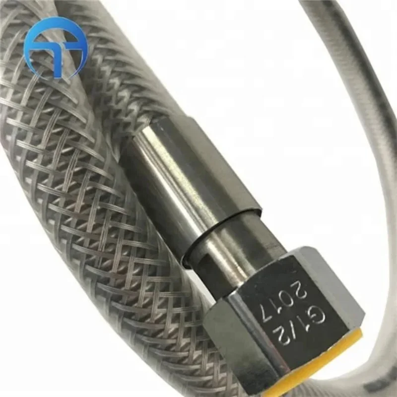 Silver Braided Hose Braided Accessories Stainless Steel Metal flexible stainless steel pipe