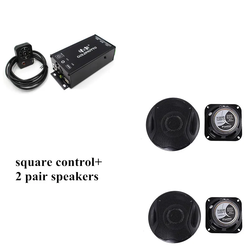 FM-радиоприемник для мотоцикла MP3-плеер Bluetooth-совместим с ATV UTV скутером USB музыкальная звуковая система четырьмя