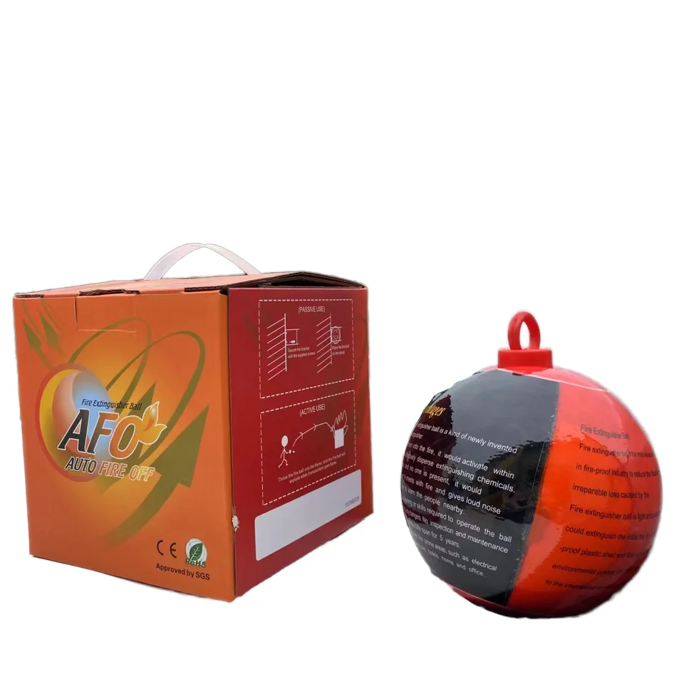 CE Certified ABC Automatic Dry Powder Extinguisher Hanging Fire Fighting Ball