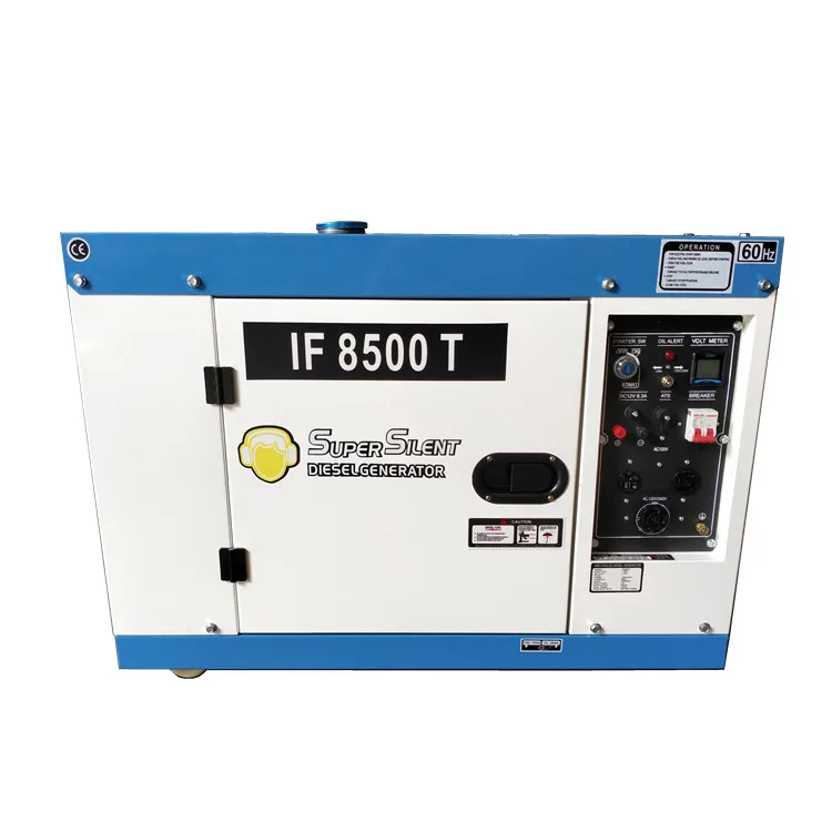 2023 China factory portable generator engine  diesel 7kw 7kva