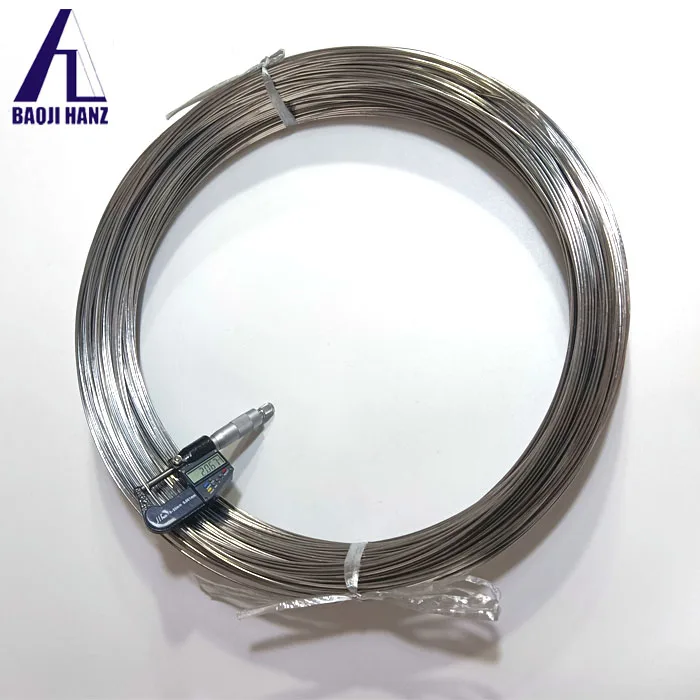  Baoji Hanz supply straight erti-7 titanium weld wire