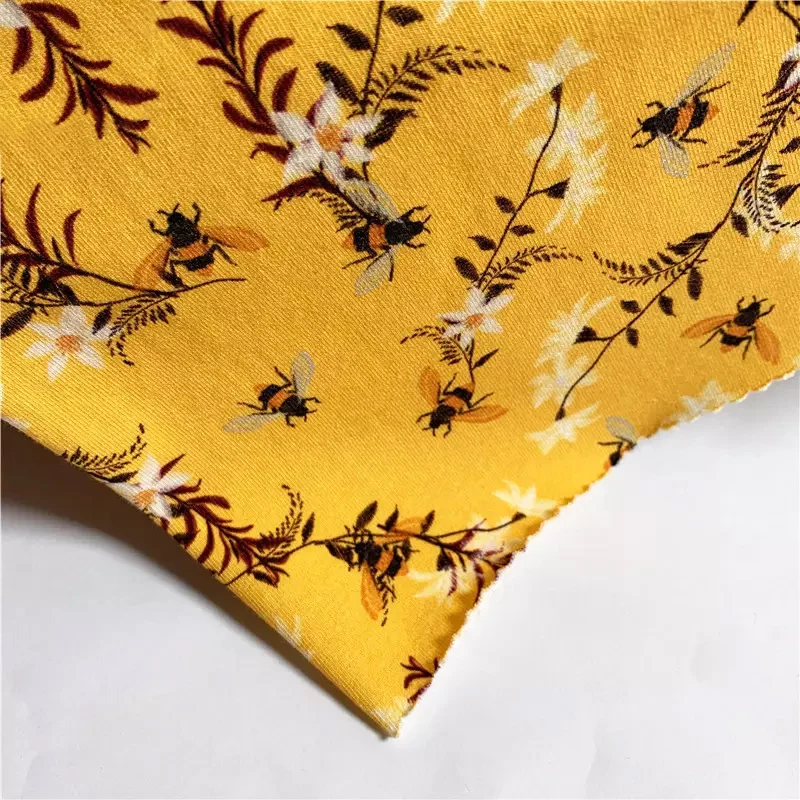 Good Price Soft Reactive Printing Jersey Organic Cotton Spandex Fabric For Baby Knitted Clothing Soft Bedding