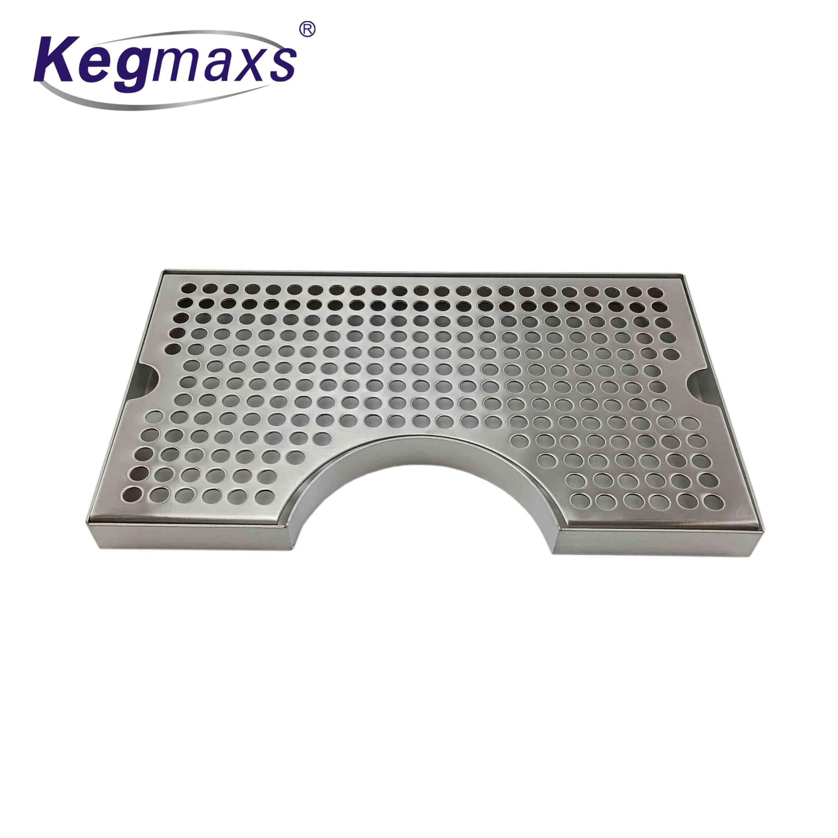 304 Stainless Steel Beer U Type Drip Tray Homebrew Draft Beer Drip Tray for Beer Tower Cornelius Keg Corny Keg Ball Lock Keg
