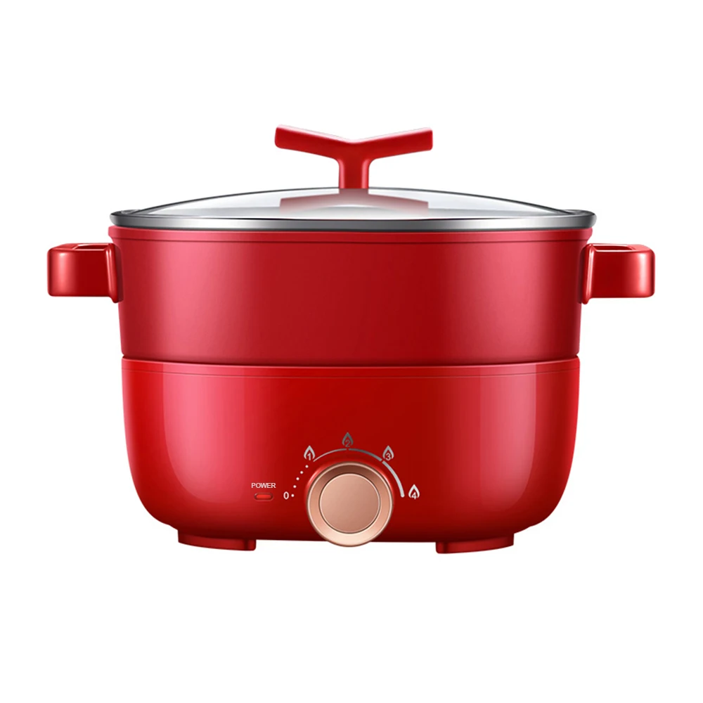 Easy To Clean Split Design Cooking Pot 3L Home Use Kitchen Electric Hot Pot