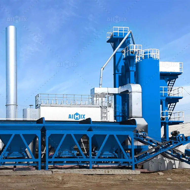Aimix 160 TPH Asphalt Mixer Plants In Kazakhstan Mongolia