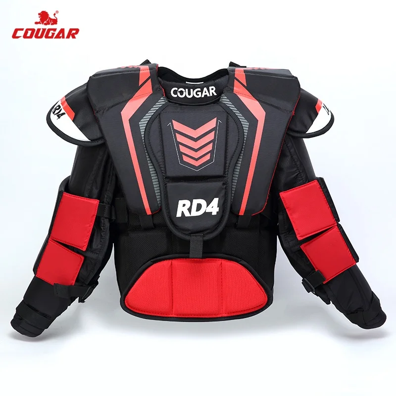 Cougar Factory Hockey Equipment Goalie Pads Athlete Stick Gloves Helmet Inline Roller Skate Ice Field Hockey Player Full Set
