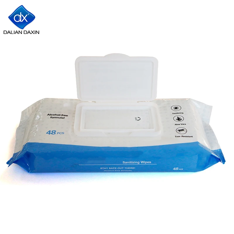 75% Alcohol Disinfection Wipes Custom Wet 75 Alcohol Wipes Factory Disinfect Alcohol Wipe