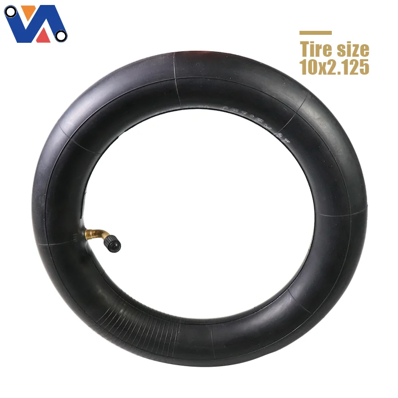 Внутренняя труба для скутера 10x2 125 0 с изогнутым клапаном