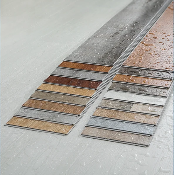 DBDMC Brand Vinyl Tiles Flooring Wood Grain Rigid Core Spc