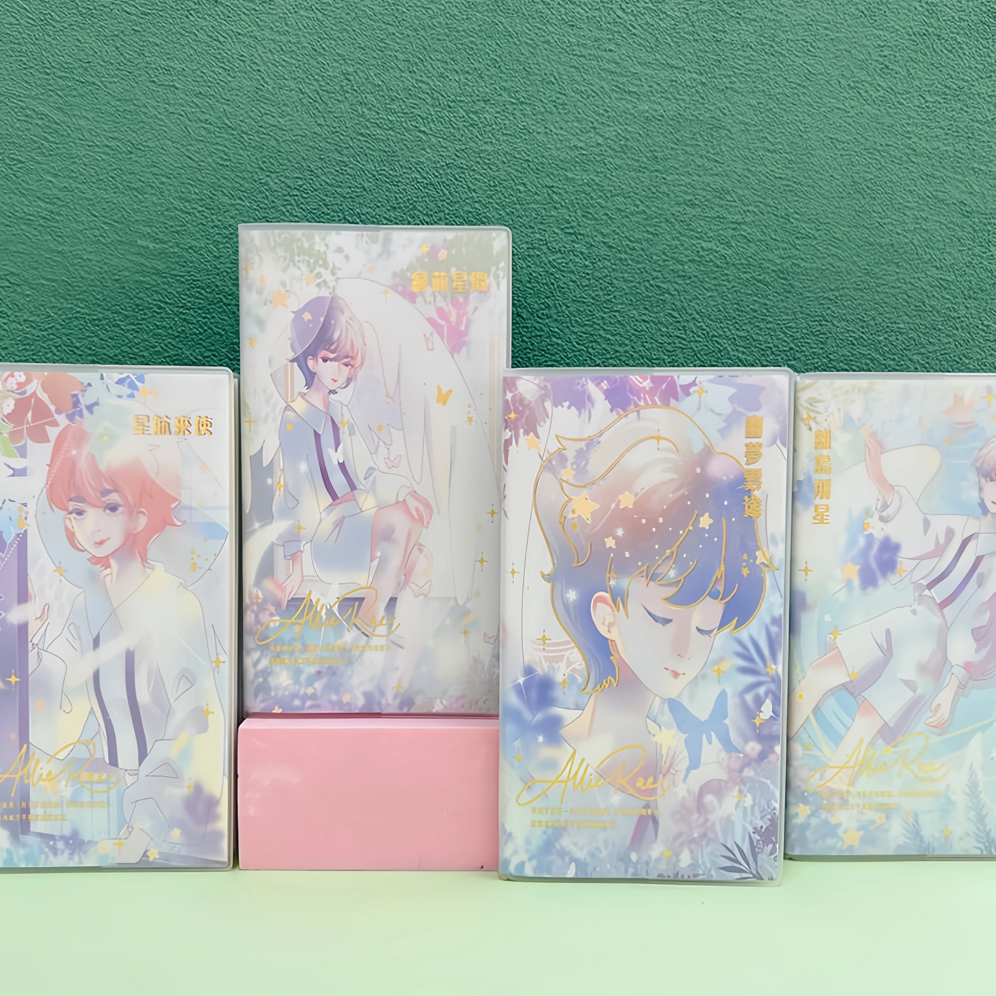 hot sell de Pai new simple rubber cover thickened side flip notebook high appearance level notepad lovely student diary