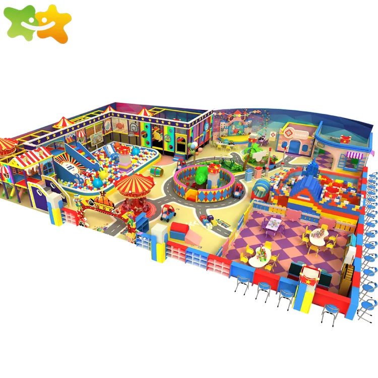 Commercial kids indoor soft play equipment playground indoor games for sales