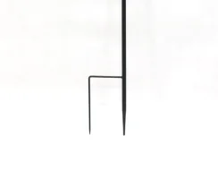 MR Halloween Pumpkin Stakes Metal Jack o Lantern Spooky Faces and Witch Hat with Shimmering Powder Garden Yard Signs