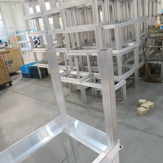 OEM Aluminum Processing Service Welding Frame Metal Rack Kitchen Racks