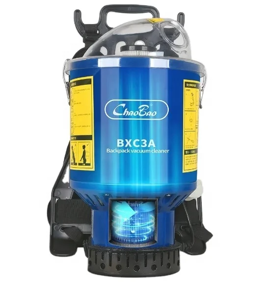 Dry back pack vacuum cleaner 1000W and  4Liter for  commercial and  housekeeping