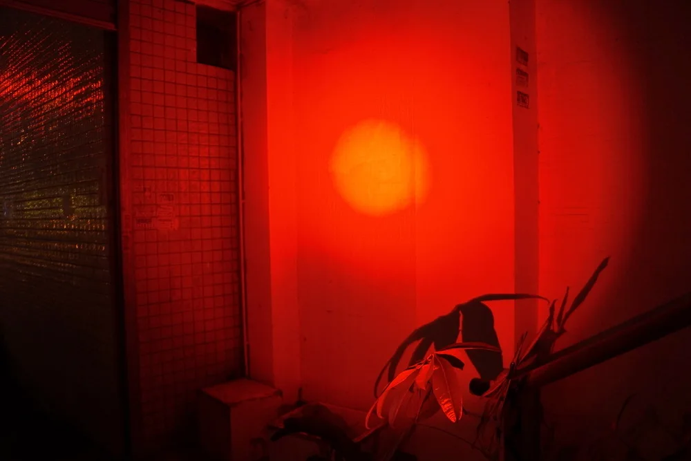 Red Light Pen Type Aviation Night Vision Red Ray LED Lamp Flashlight