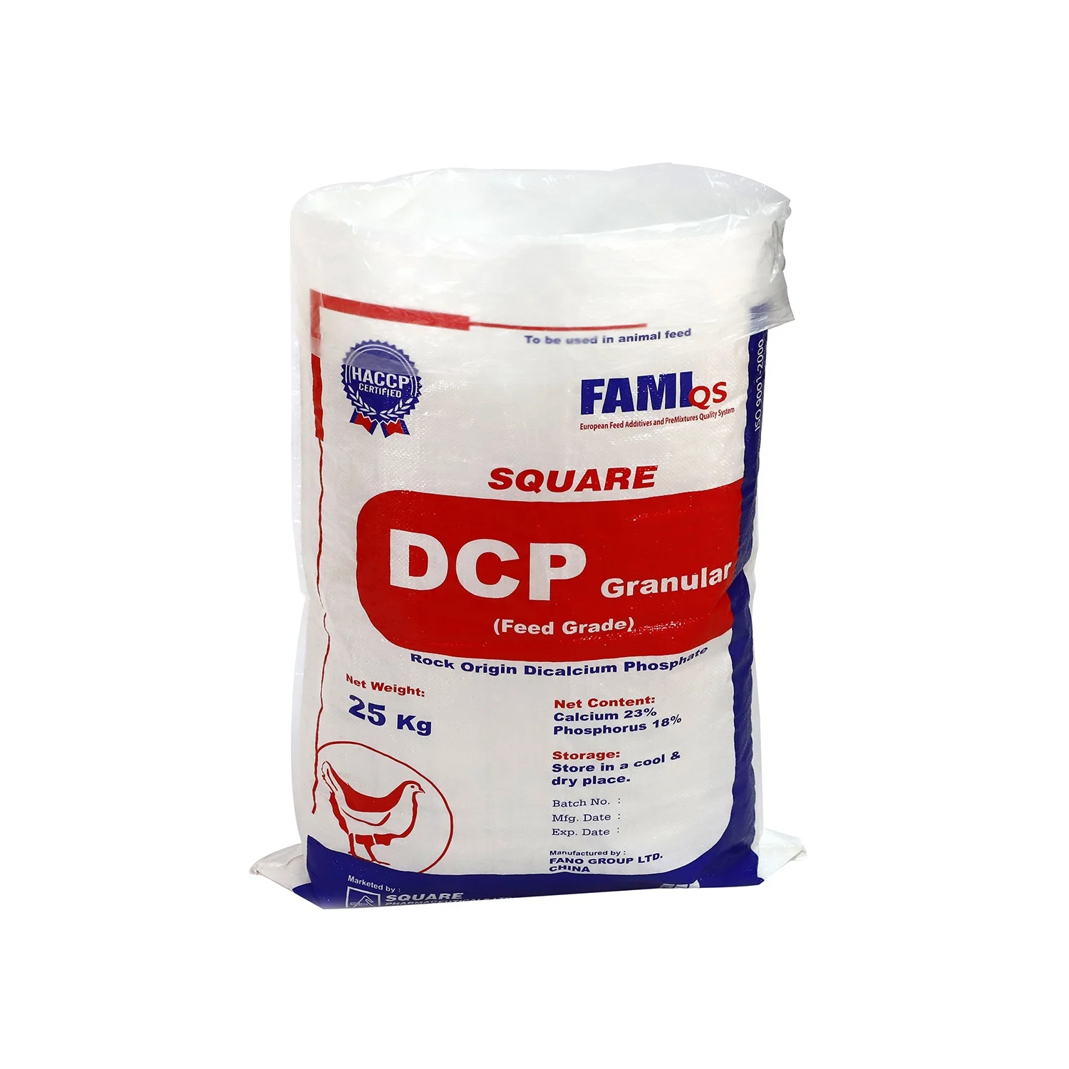 
Plastic Durable 25kg 50kg White Printed Woven PP Sugar Bag with PE Liner 