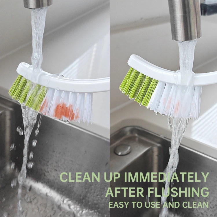 Cleaning Brush - Hard Bristle Crevice Cleaning Brush,Multifunctional Gap Small Cleaning Brush,Cleaning Tools for Kitchen