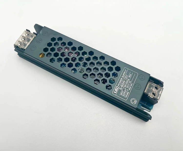 2023 Latest Models Nonwaterproof Led Driver High Quality Ultra Thin 12V 24V Slim Switch Led Power Supply for Led Strips