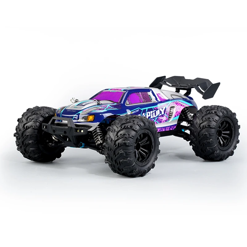 38 KM/H SCY 16101 RC Car 1/16 Scale 4WD 2.4GHZ Off Road Monster Truck Blue/Purple Color High Speed Racing Remote Control Truck