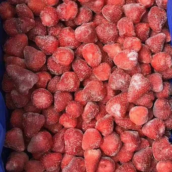Factory Direct Sale Organic Pure Natural Fresh Sweetness  Frozen Dry Fruits Frozen Strawberries