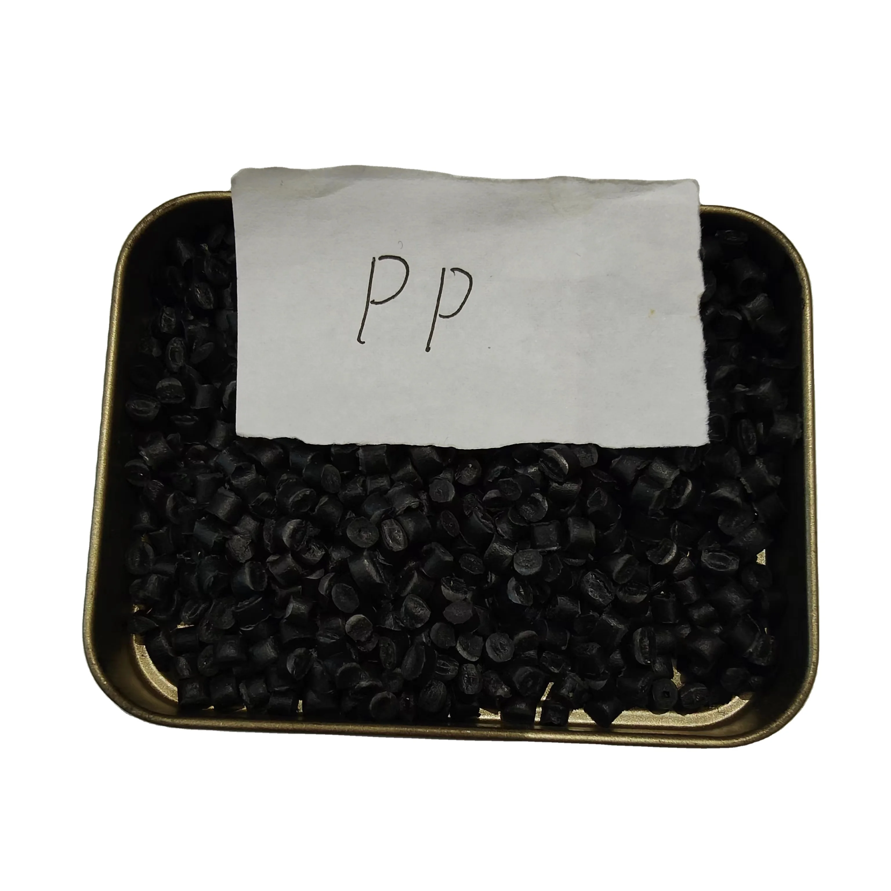 Granules Recycled PP Granules Polypropylene Raw Material Price Black