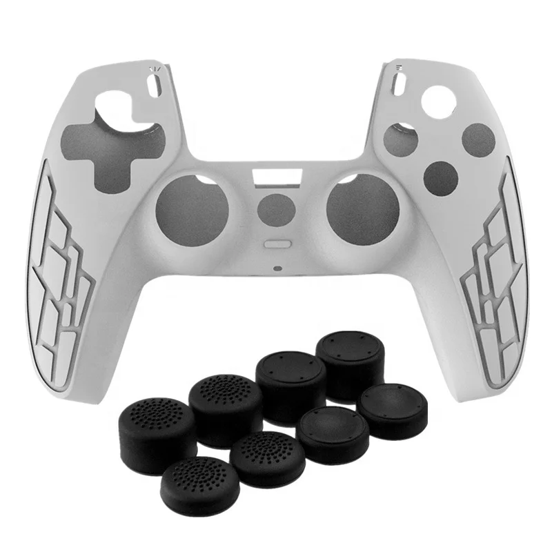 PS5 Silicone Case anti slip Gamepad Cover skin For Playstation 5 Game Accessories PS5 Controller Protection Case Joystick Case