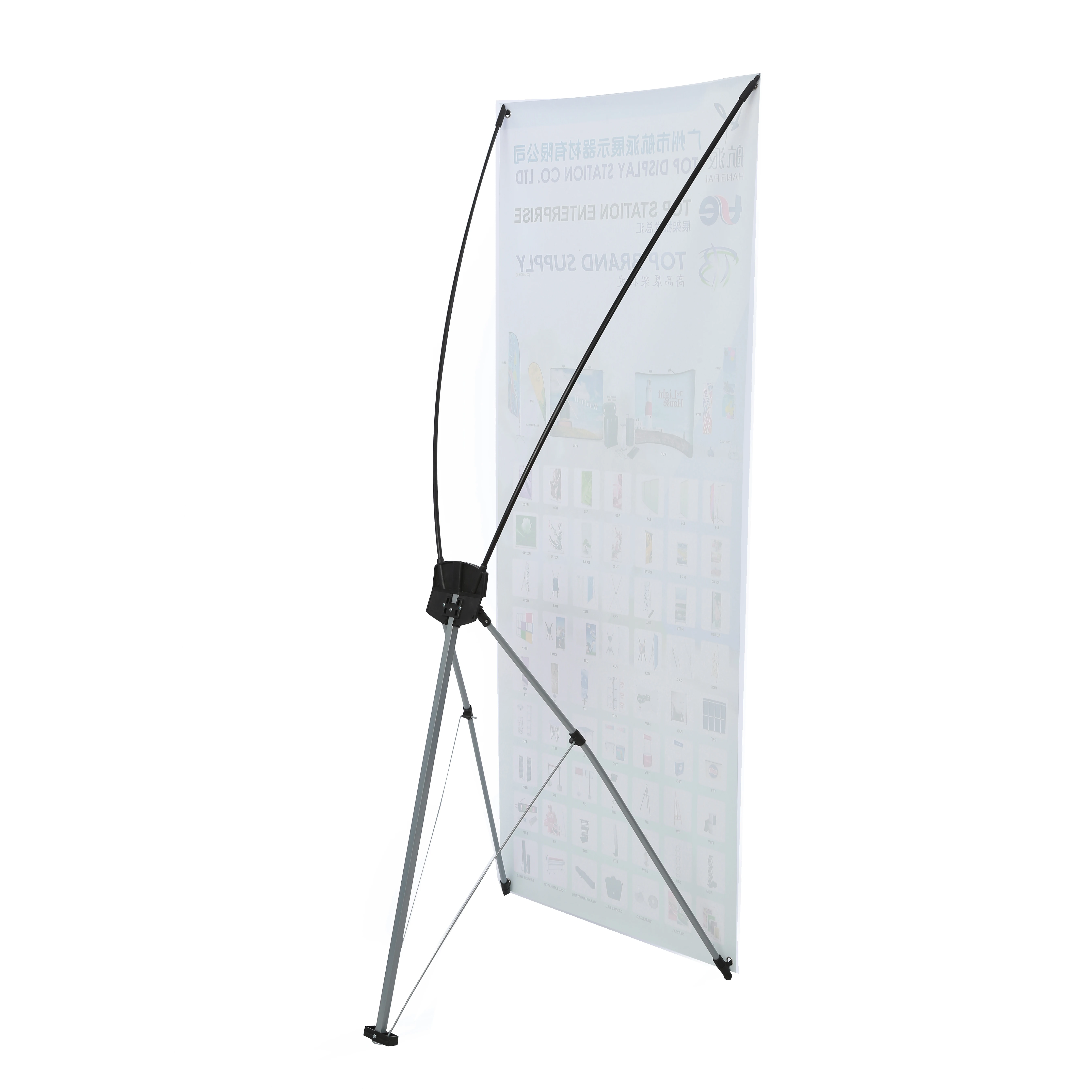 high quality x frame stand display banner size 60 x 160 cm 80 x 180 cm For Hamburger Sale