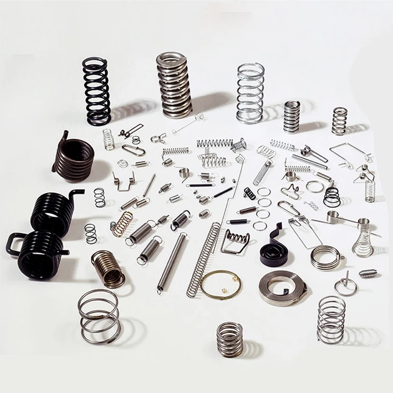 Manufacturer Custom Metal Stainless Steel Industrial Machine Small Big Wire Forming Flat Coil Tension Torsion Compression Spring