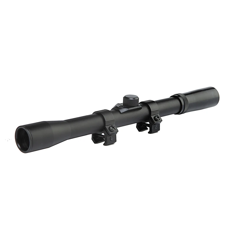 China Manufacturer sight Hunting scope 4X20 Long viewfinder  Optics Scope with 11mm  Mounts