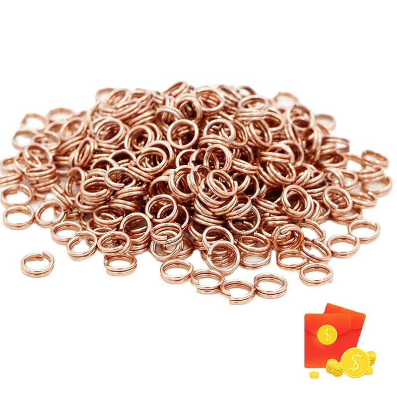 Copper Phosphorous Alloys brazing ring,BCuP-2 ring, copper welding ring