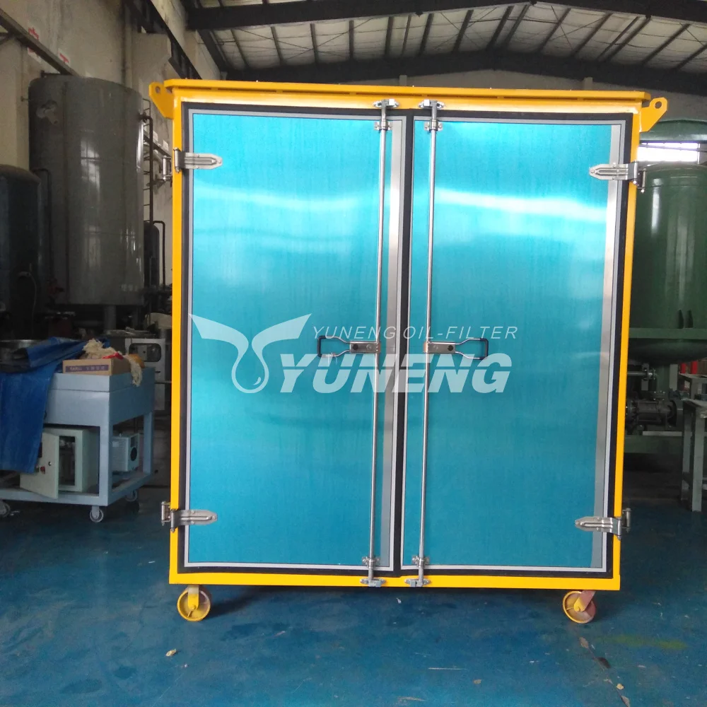 Yuneng Brand Remove Water and Gas Portable Transformer Oil Purifier