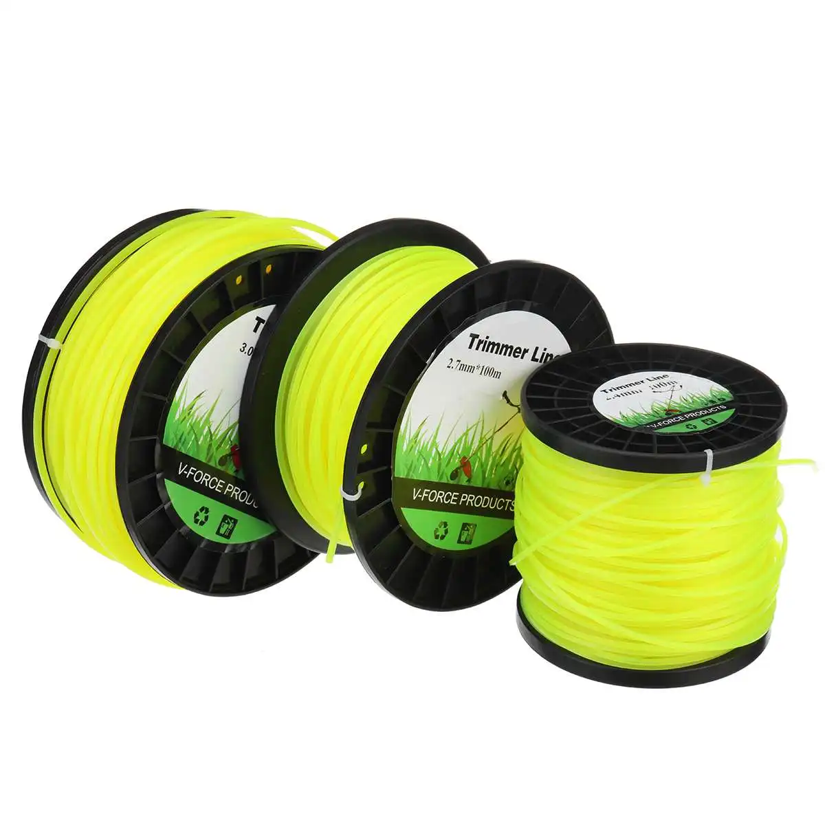 Brush cutter spare part 0.12 inch nylon garden monofilament grass trimmer line 5LB spool package for trimmer head